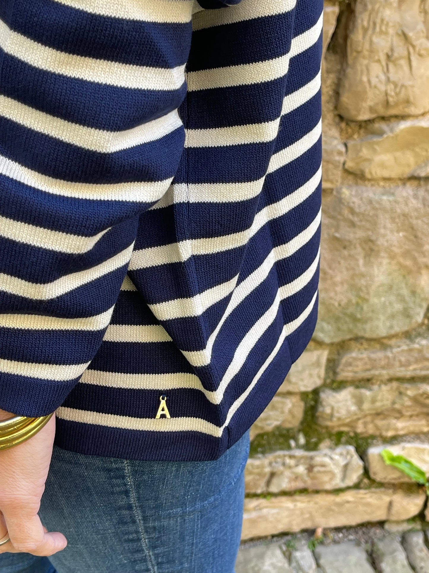 Pull MARIN - Bleu marine Marguerite