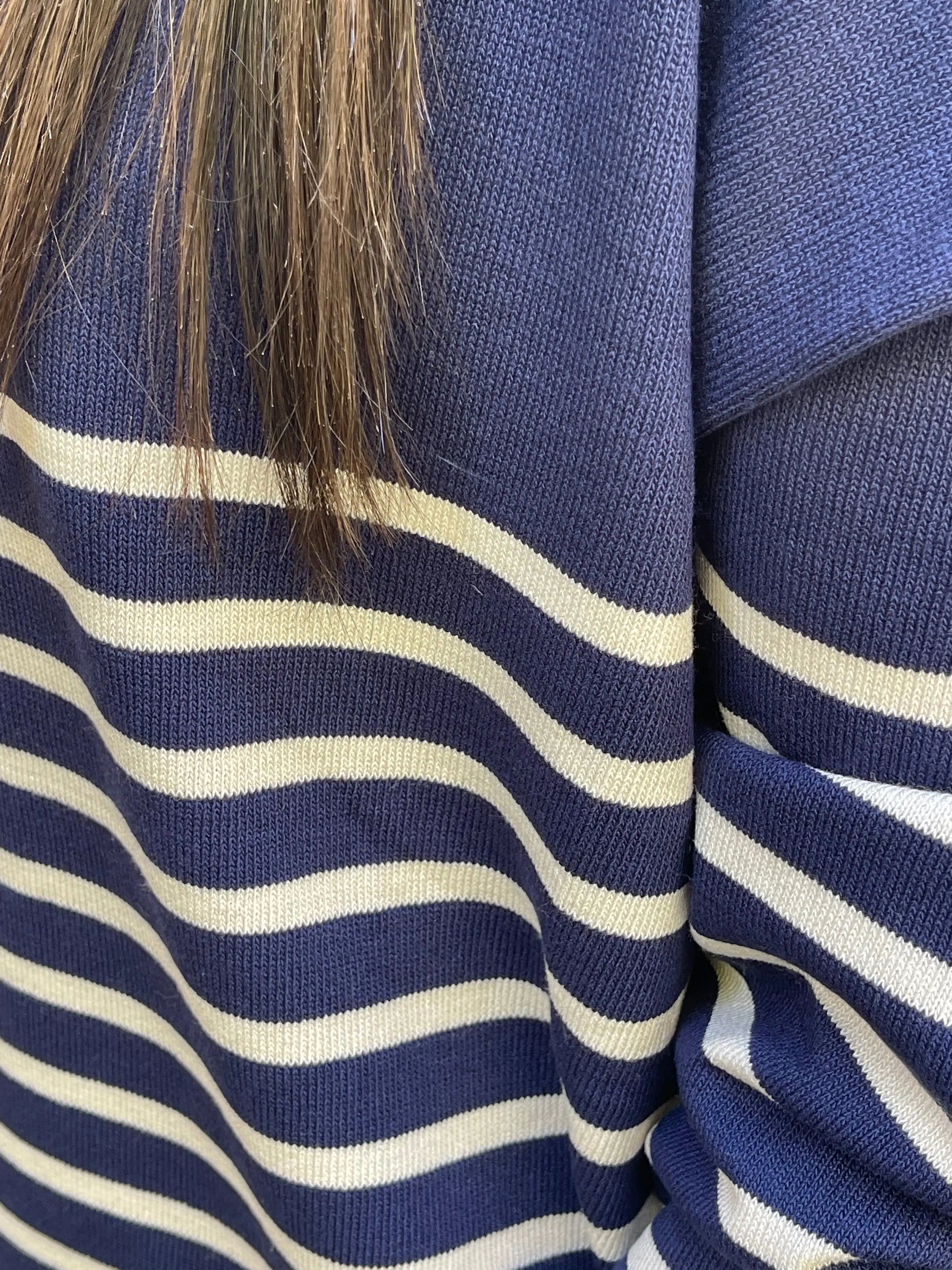 Pull MARIN - Bleu marine Marguerite
