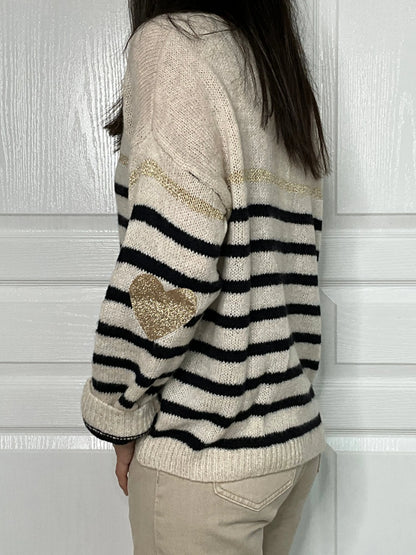 Pull MARINE - Bleu Marguerite