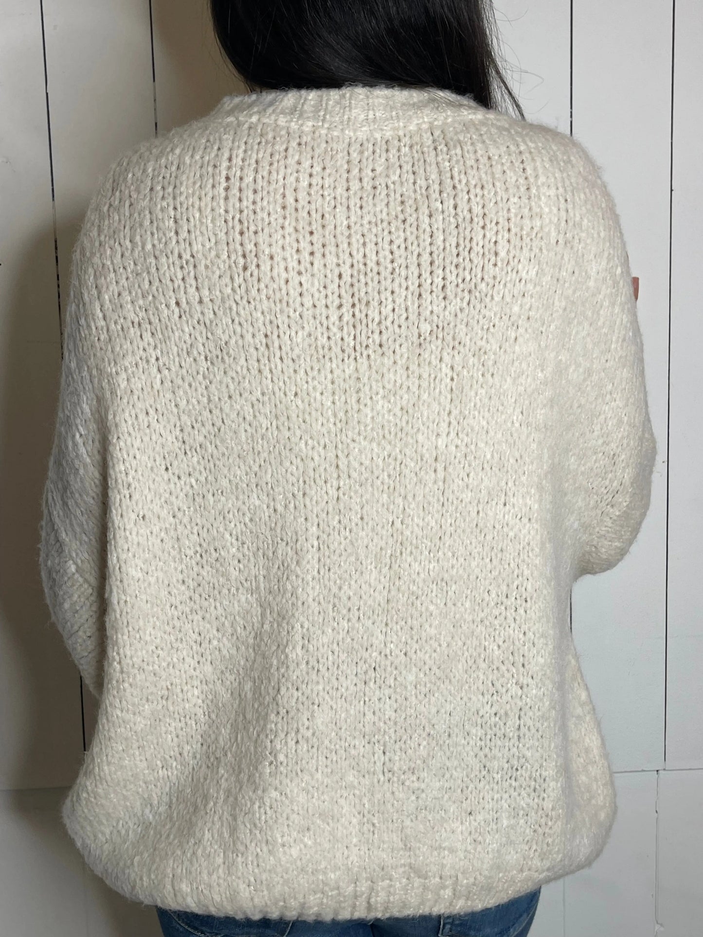 Pull NINA - Blanc Marguerite