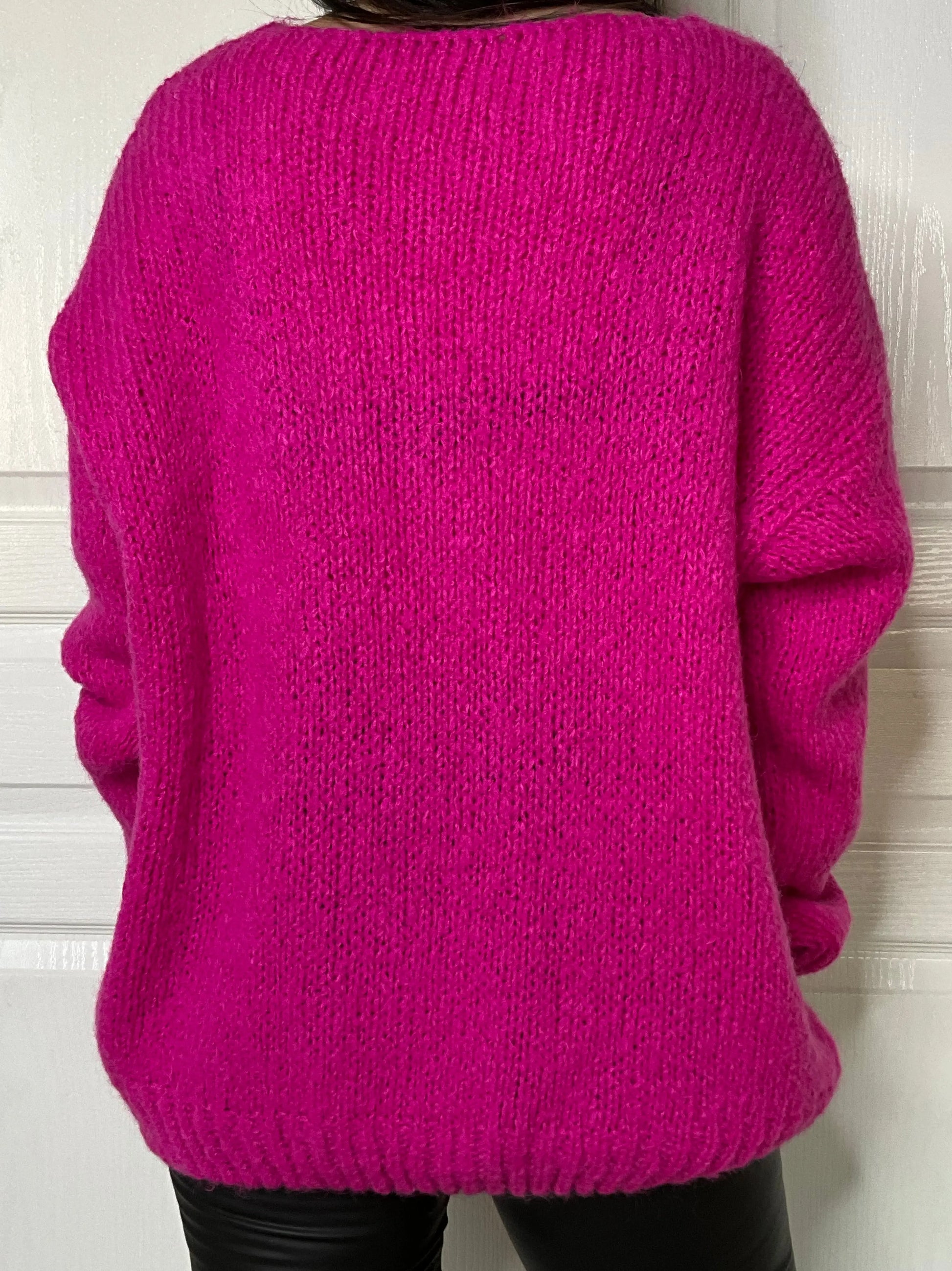 Pull NINA - Fuchsia Marguerite