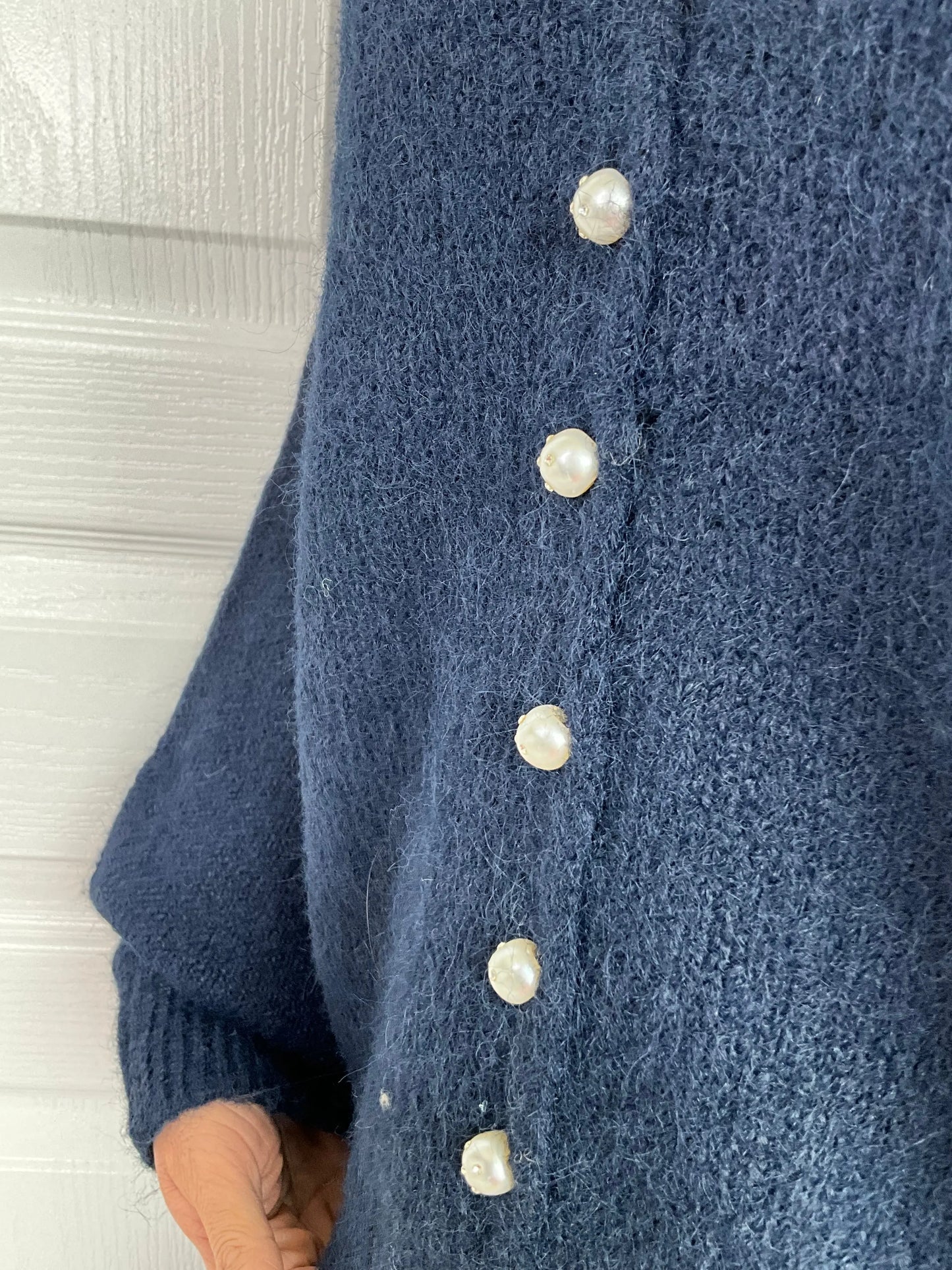 Pull STELLA - Bleu Marine Marguerite