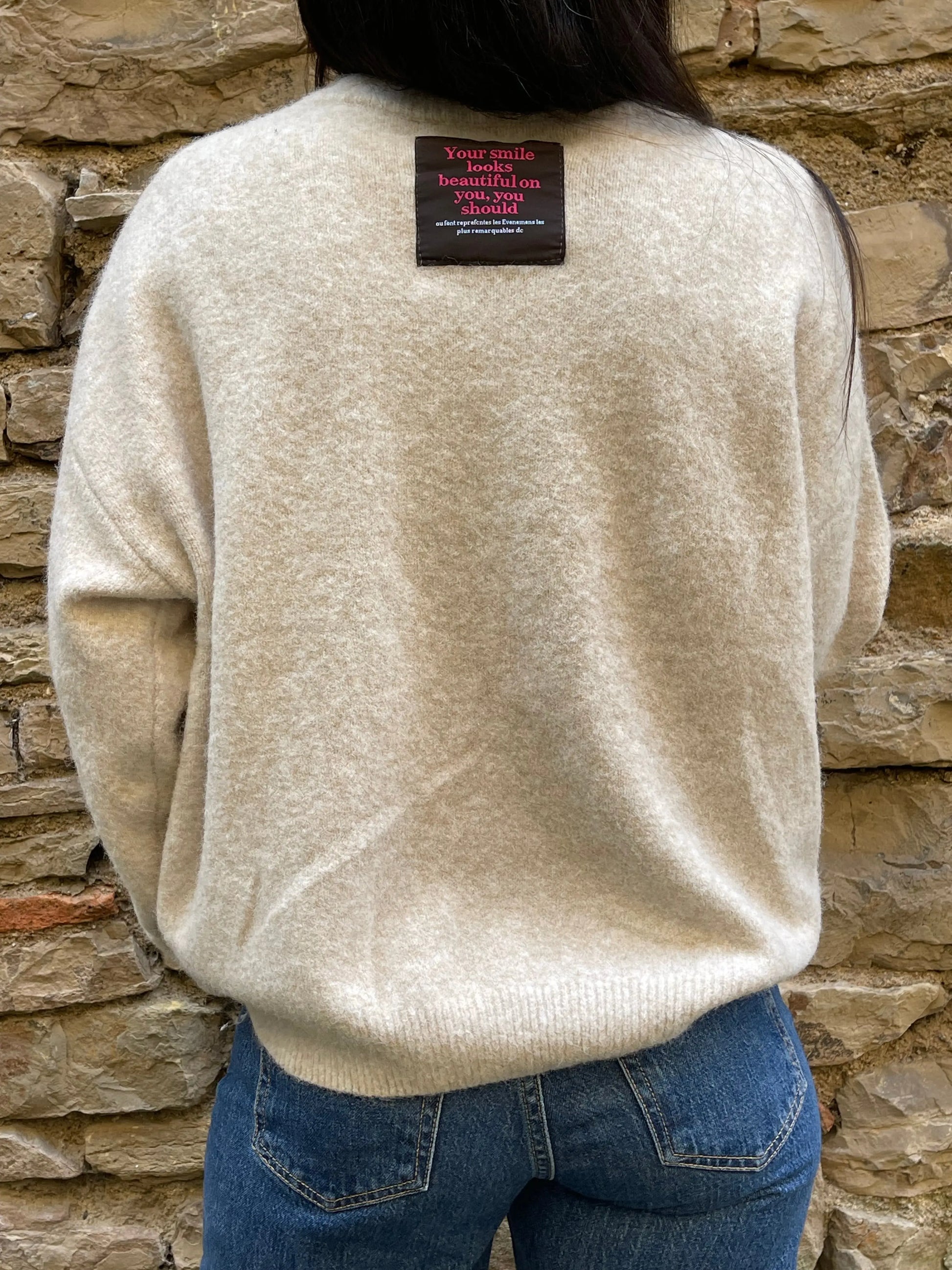 Pull USA - Ecru Marguerite