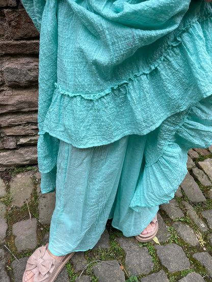 Robe BOHO - Turquoise Marguerite