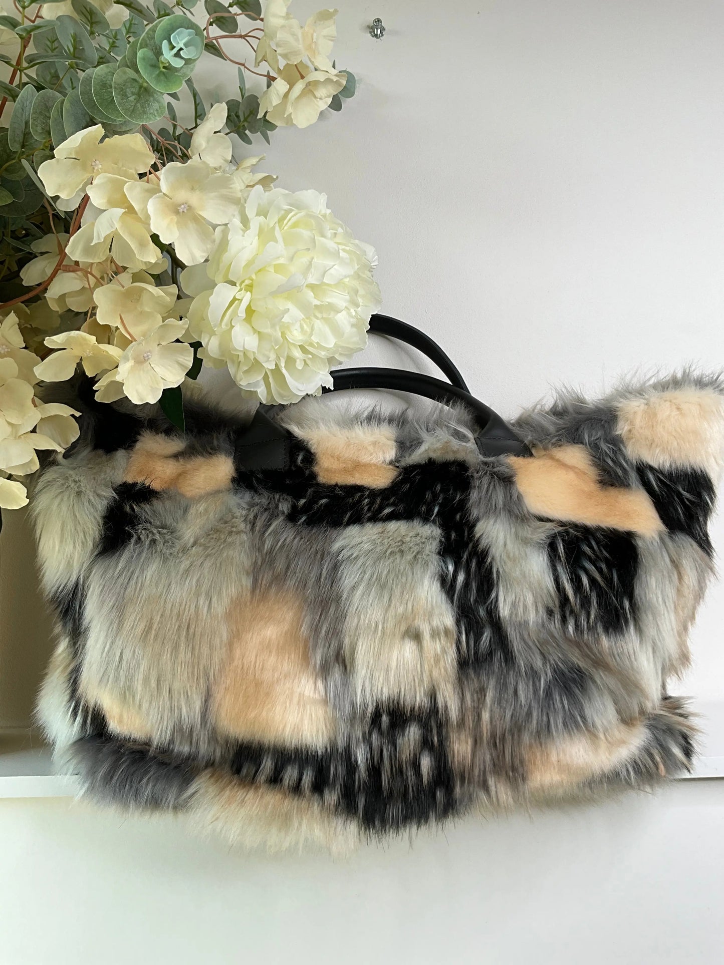 Sac LORINE - Noir Marguerite