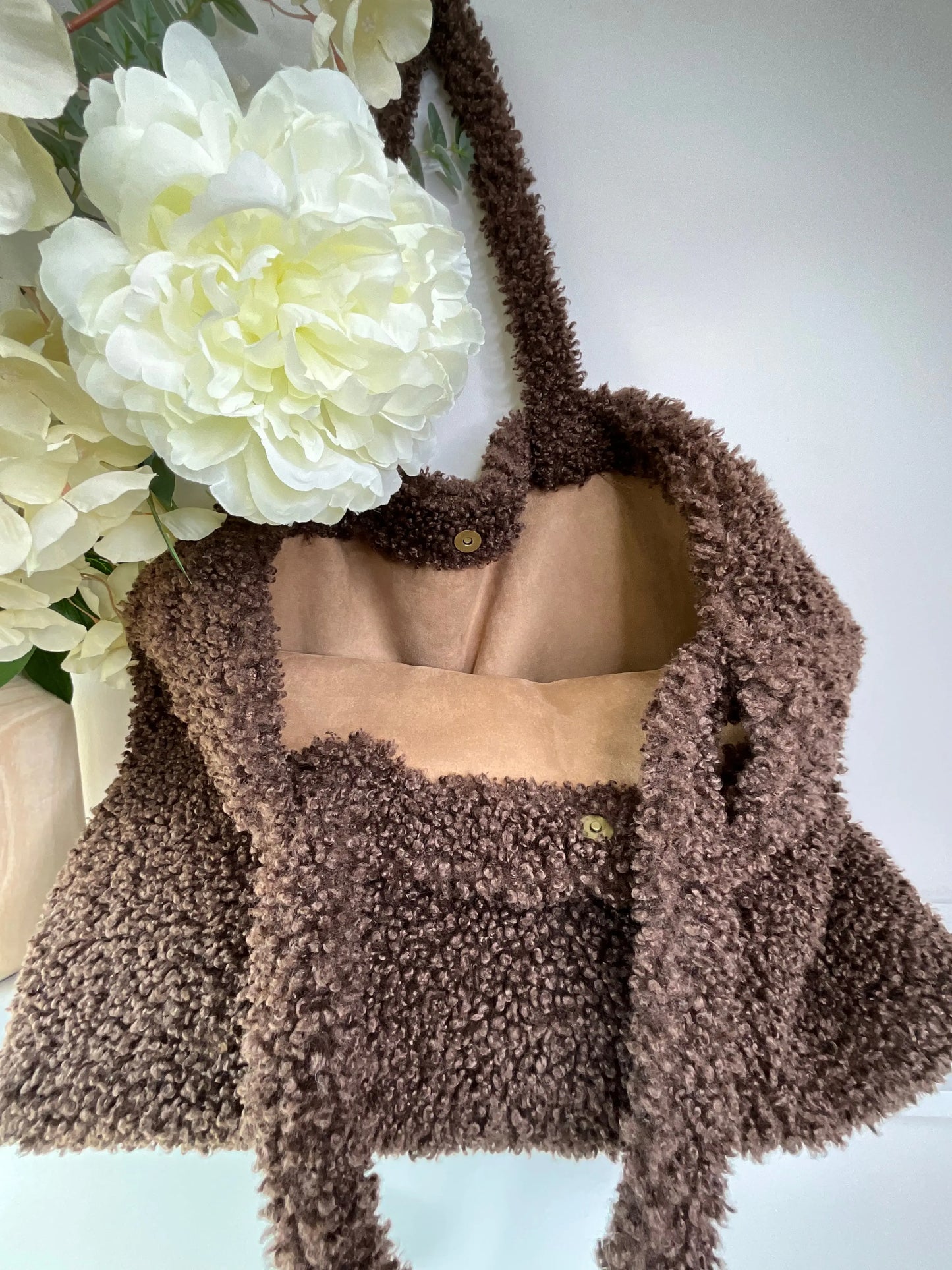 Sac TEDDY - Chocolat - Marguerite