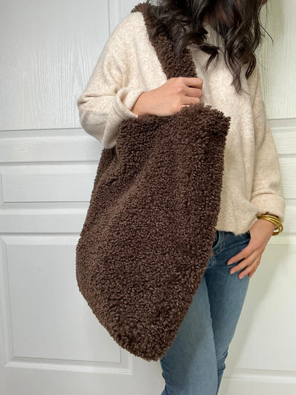 Sac TEDDY - Chocolat - Marguerite