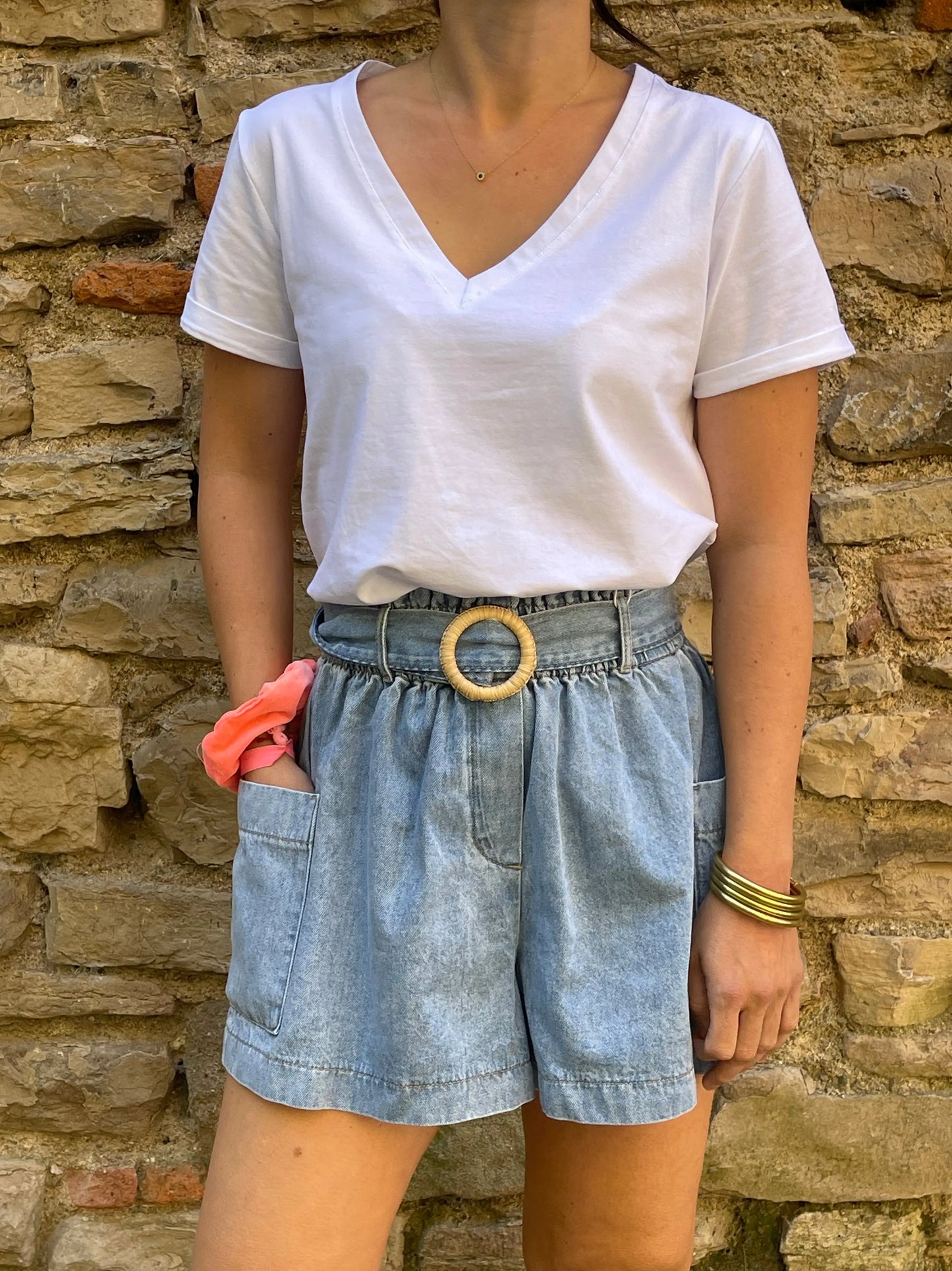 Short LUMI - Bleu Marguerite