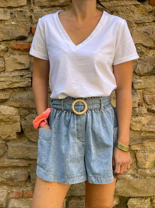 Short LUMI - Bleu Marguerite