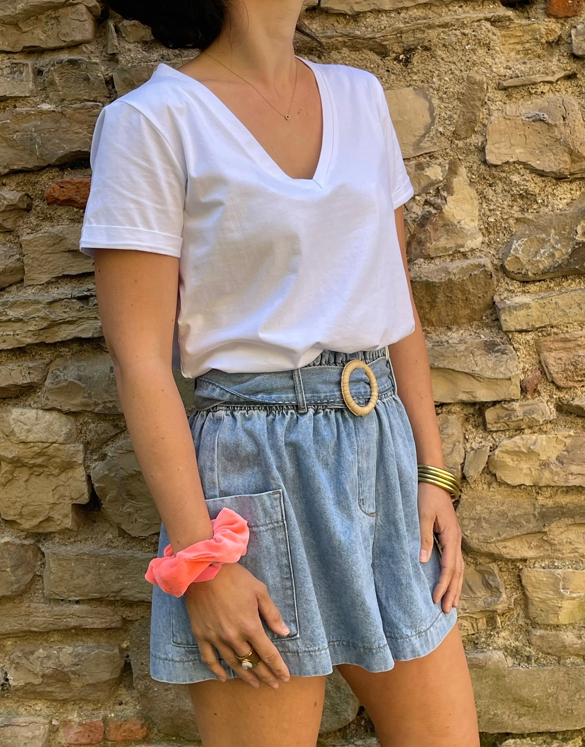 Short LUMI - Bleu Marguerite