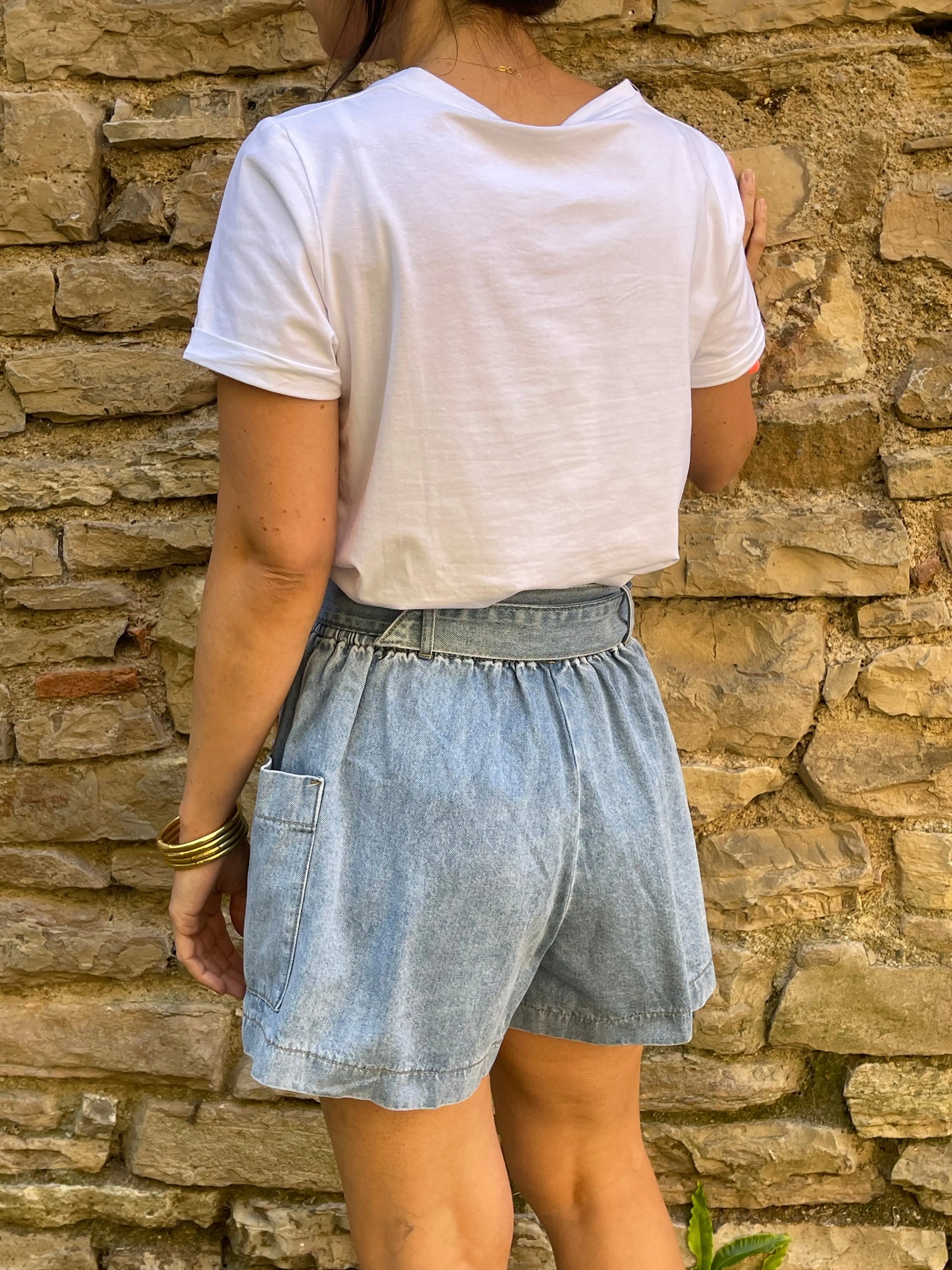 Short LUMI - Bleu Marguerite