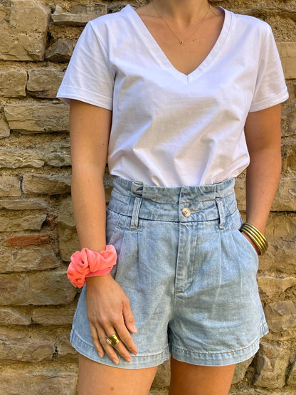 Short PAULINE - Bleu jeans Marguerite