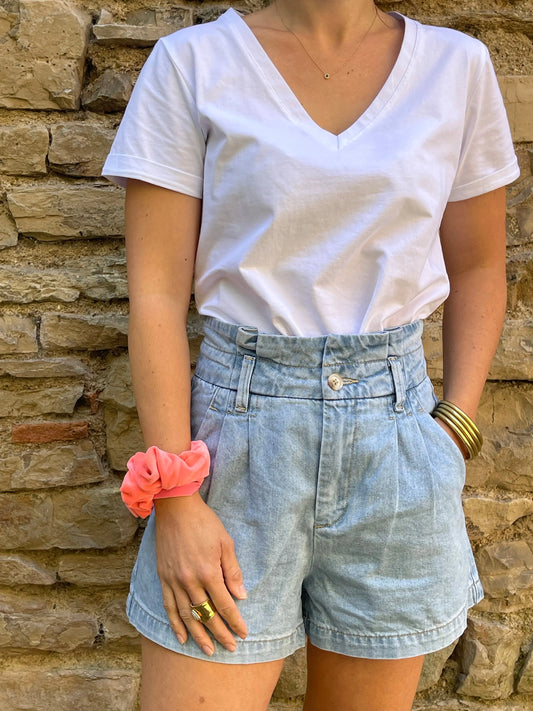 Short PAULINE - Bleu jeans Marguerite