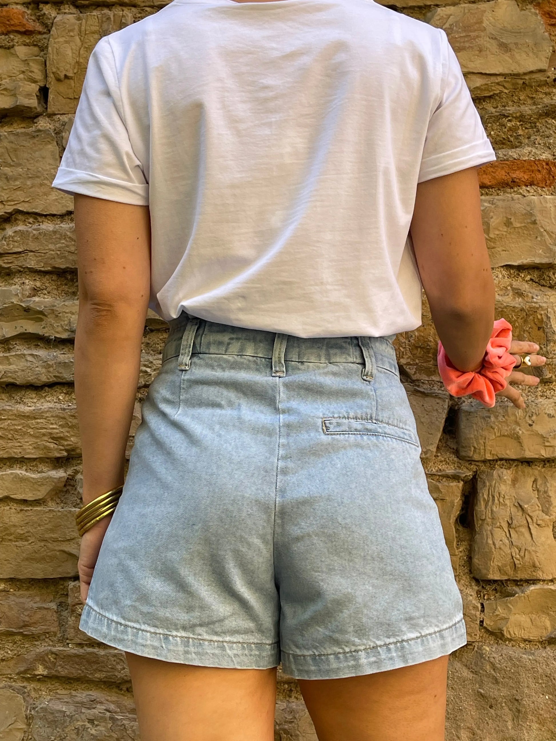 Short PAULINE - Bleu jeans Marguerite