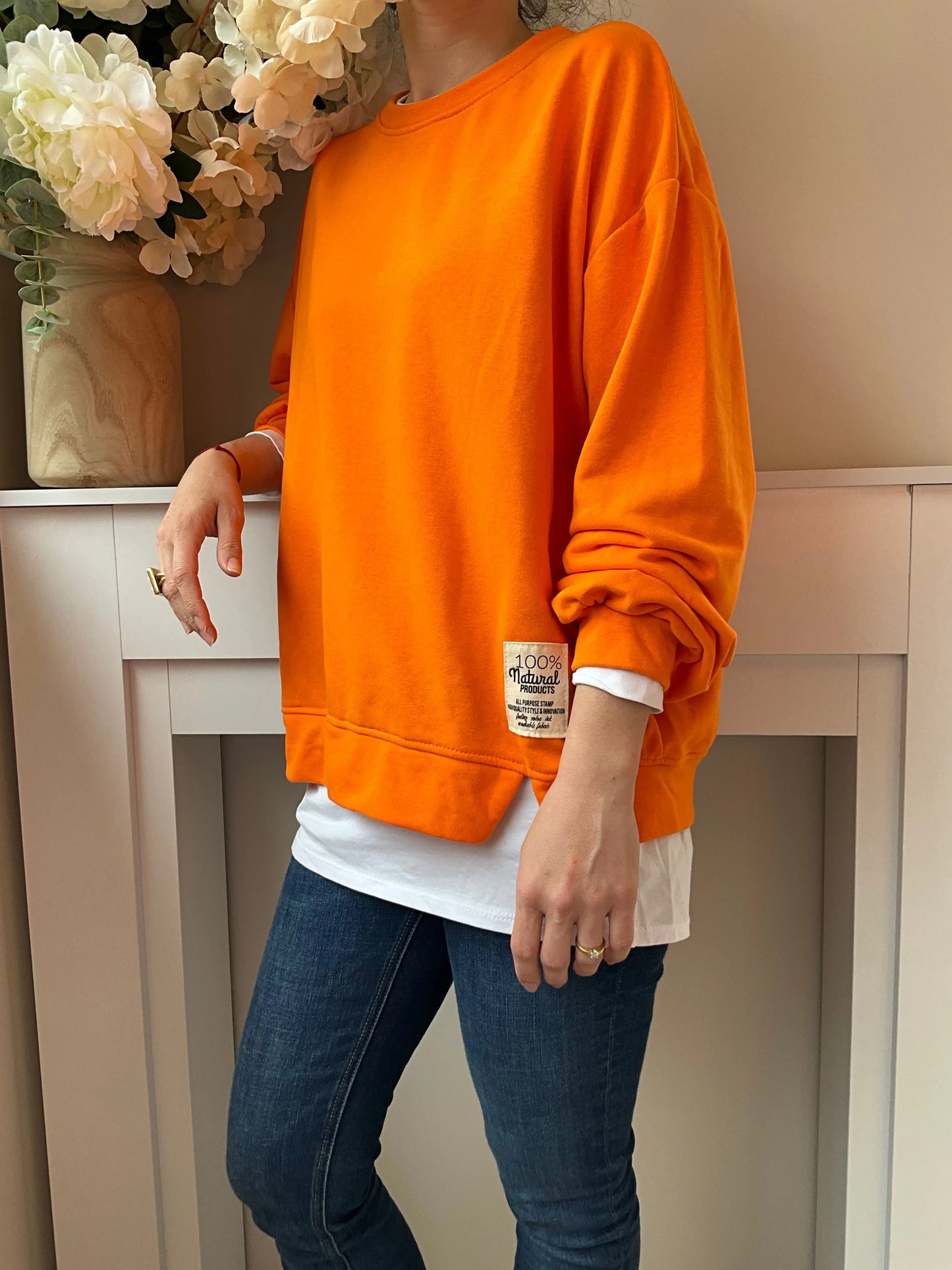 Sweat NATURAL orange Marguerite