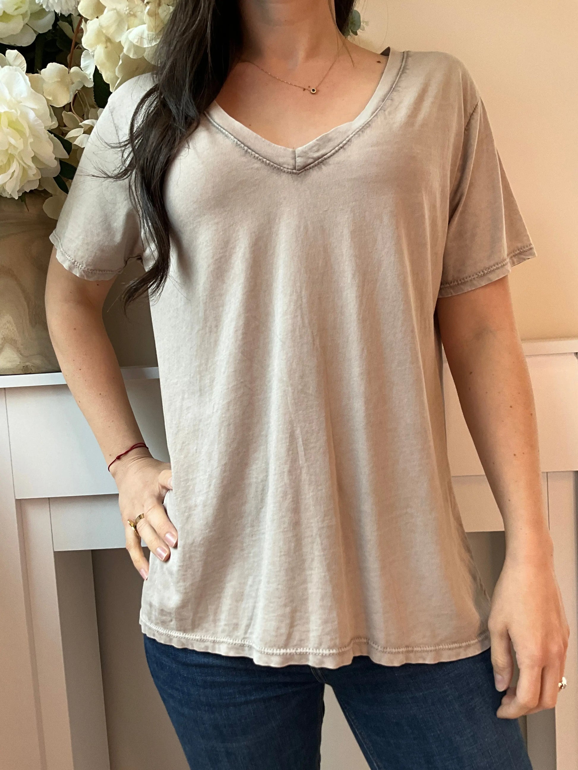 T-shirt ABBIE beige Marguerite