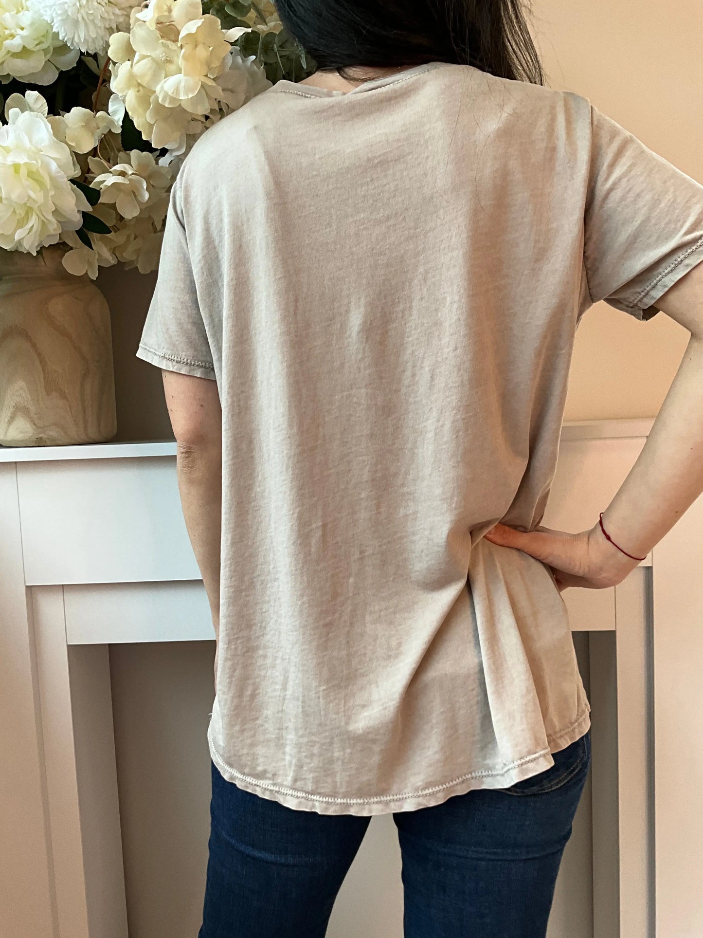 T-shirt ABBIE beige Marguerite