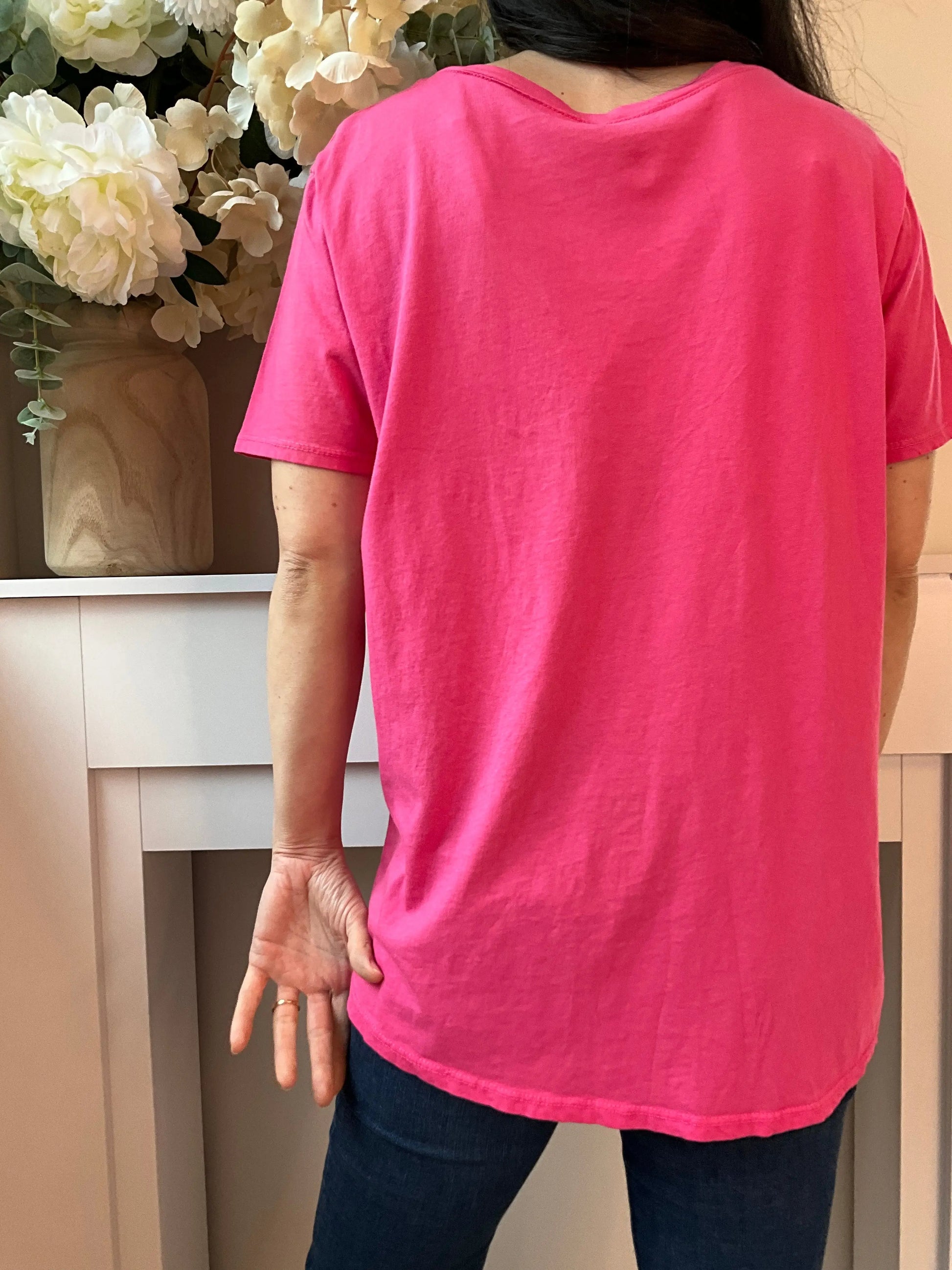 T-shirt ABBIE fushia Marguerite