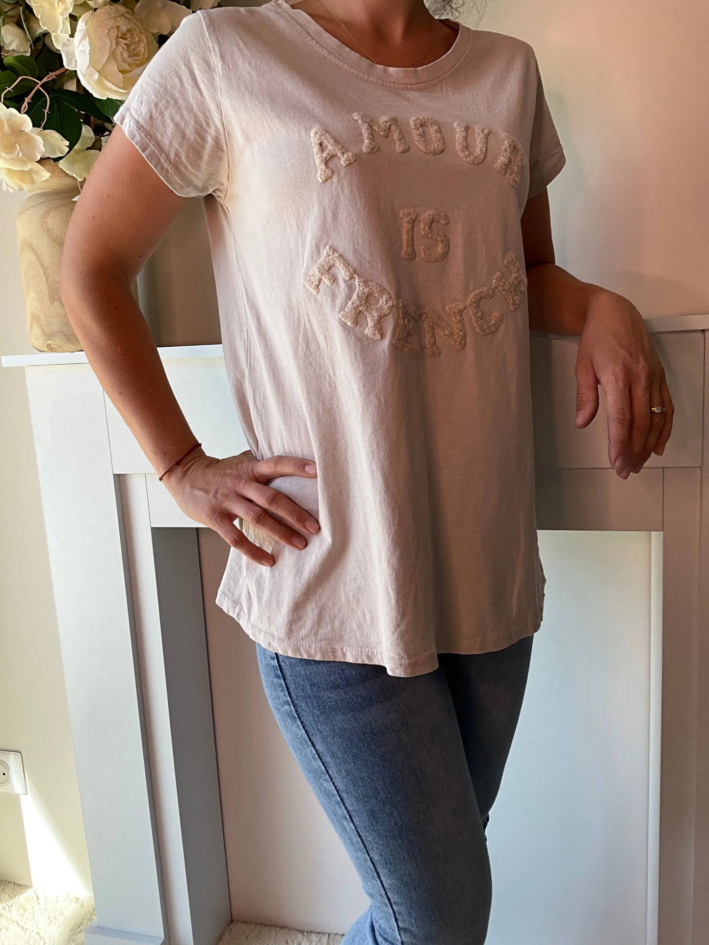 T-shirt FRENCHY beige Marguerite