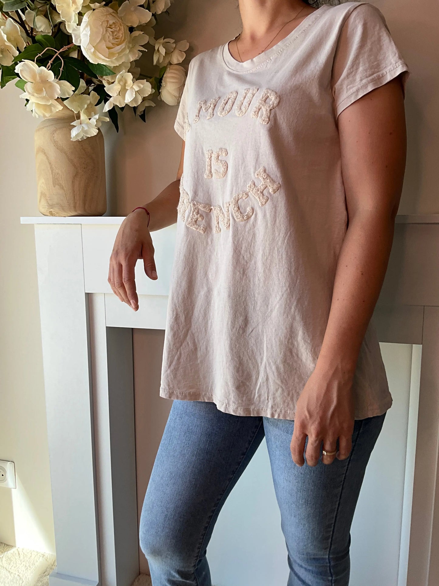 T-shirt FRENCHY beige Marguerite