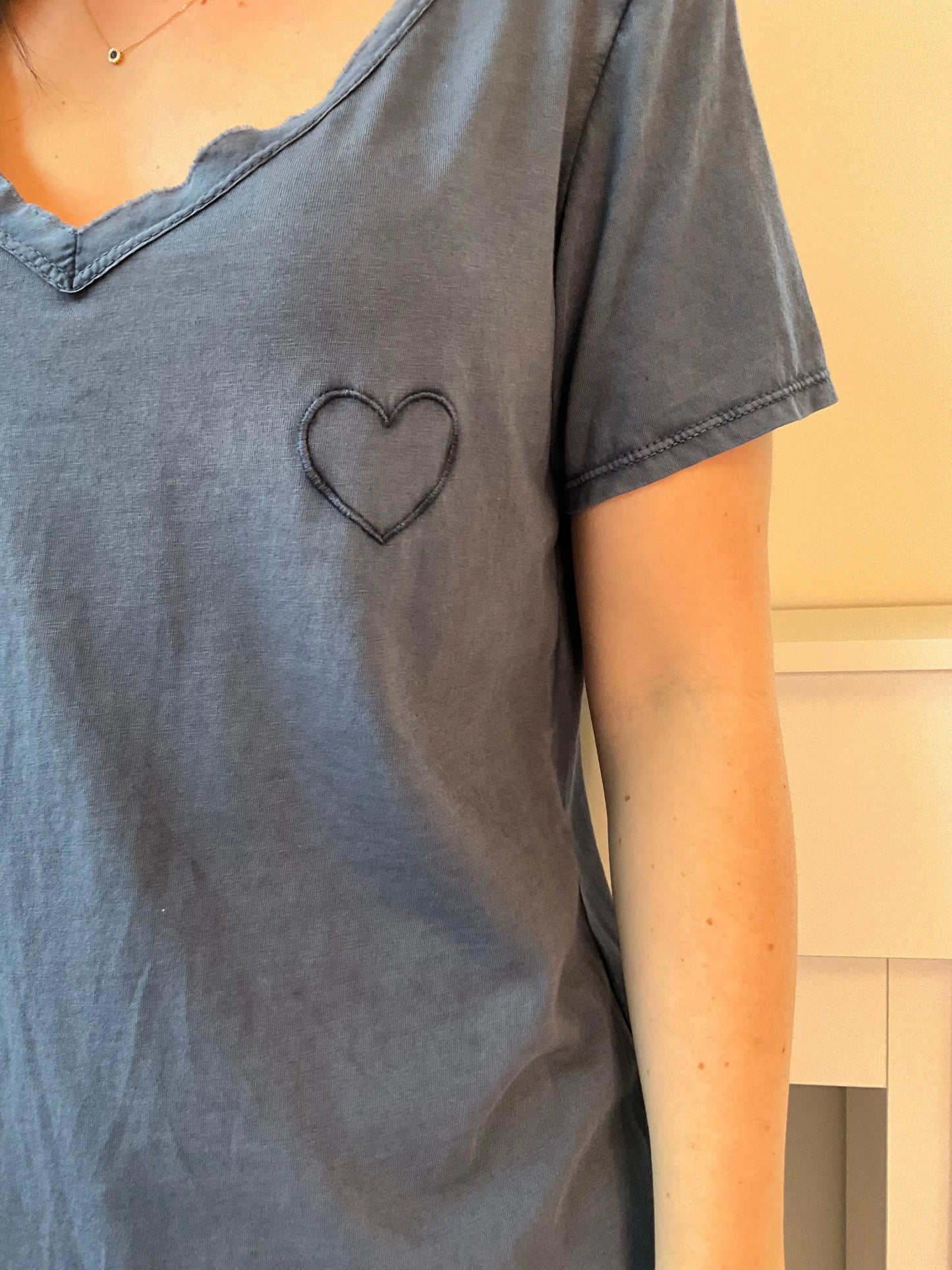 T-shirt HEART marine Marguerite