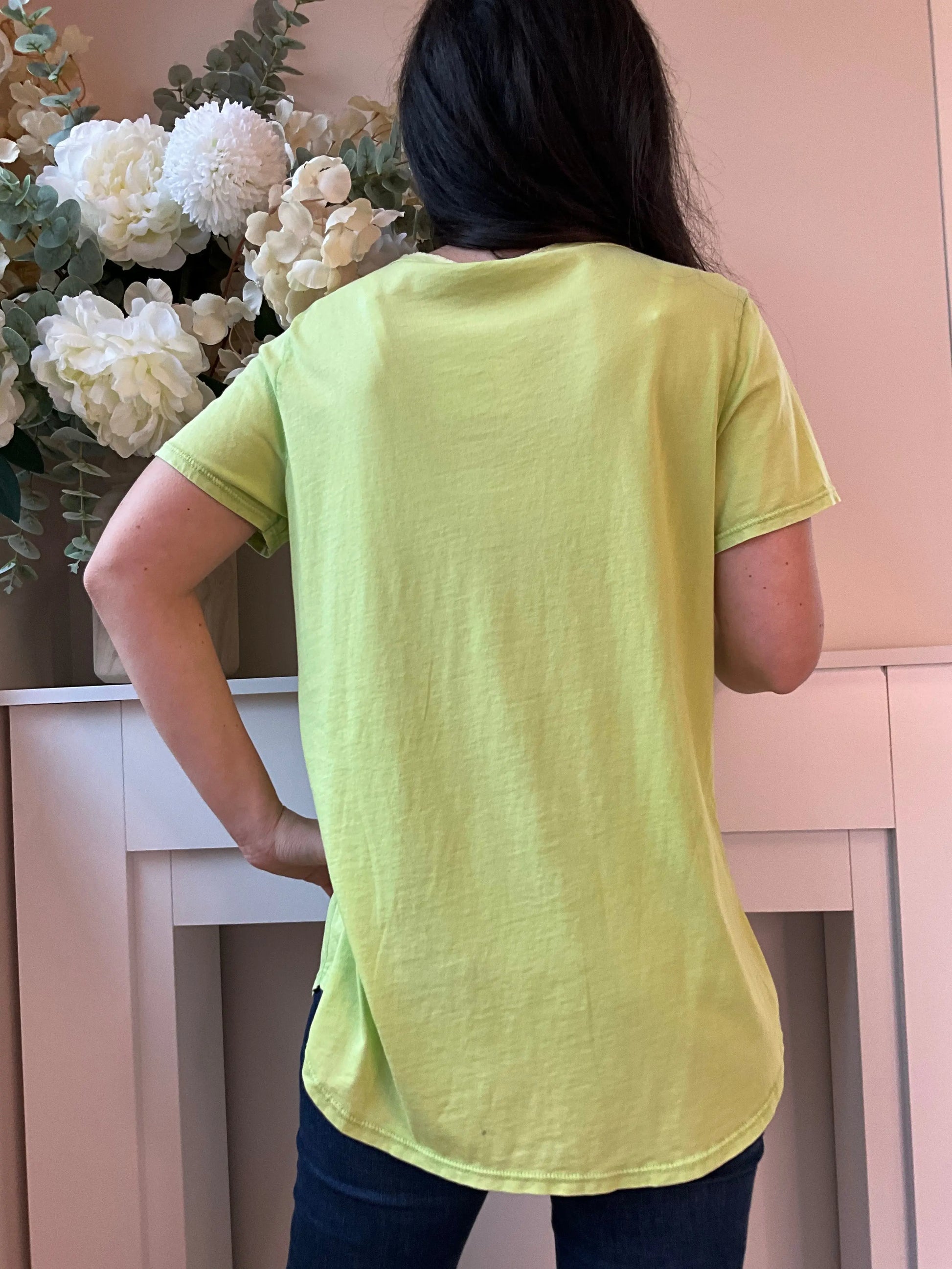 T-shirt HEART vert Marguerite