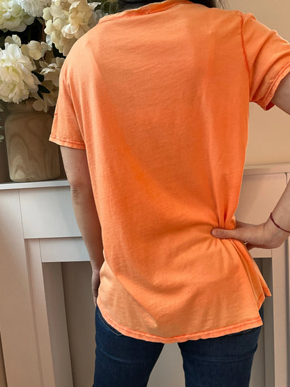 T-shirt HOPE orange Marguerite