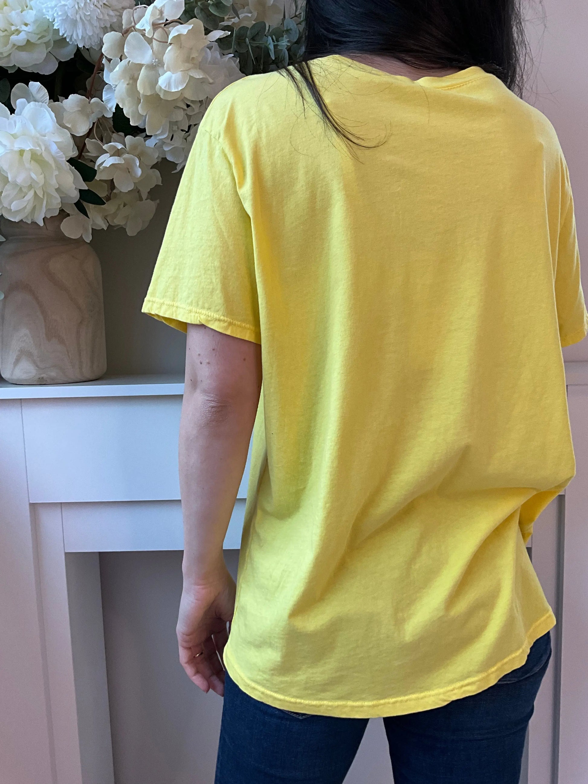 T-shirt LINA jaune Marguerite