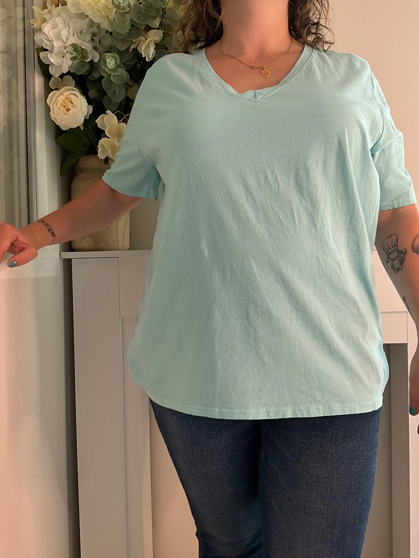 T-shirt MINA turquoise Marguerite