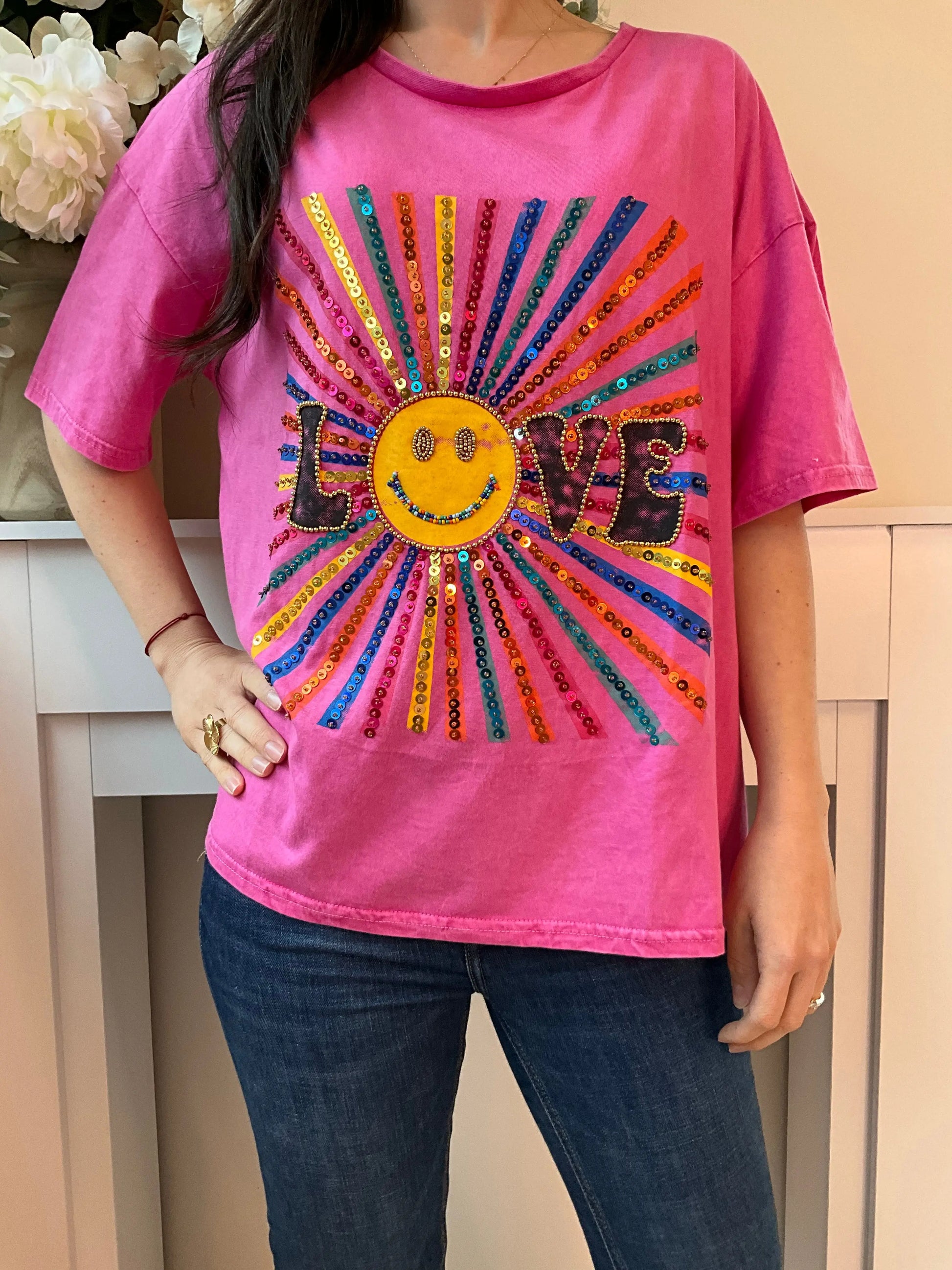 T-shirt SMILEY Marguerite