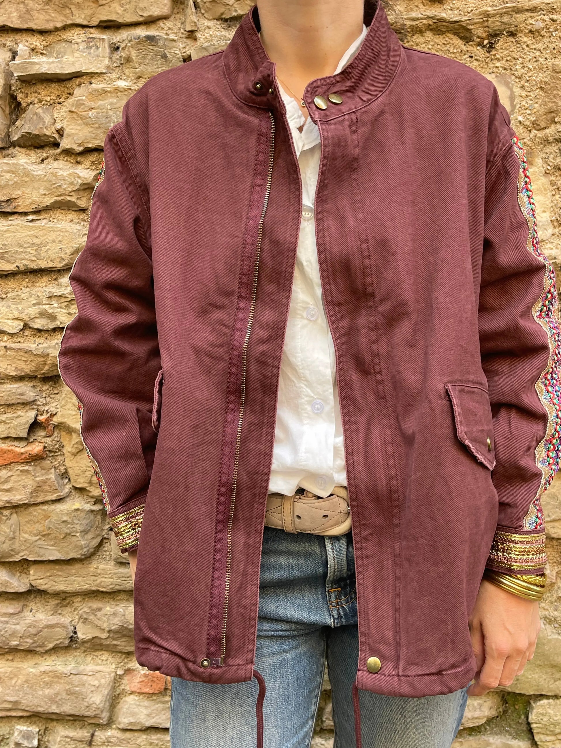 Veste LOLLY - Bordeaux Marguerite