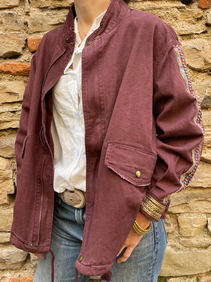 Veste LOLLY - Bordeaux Marguerite