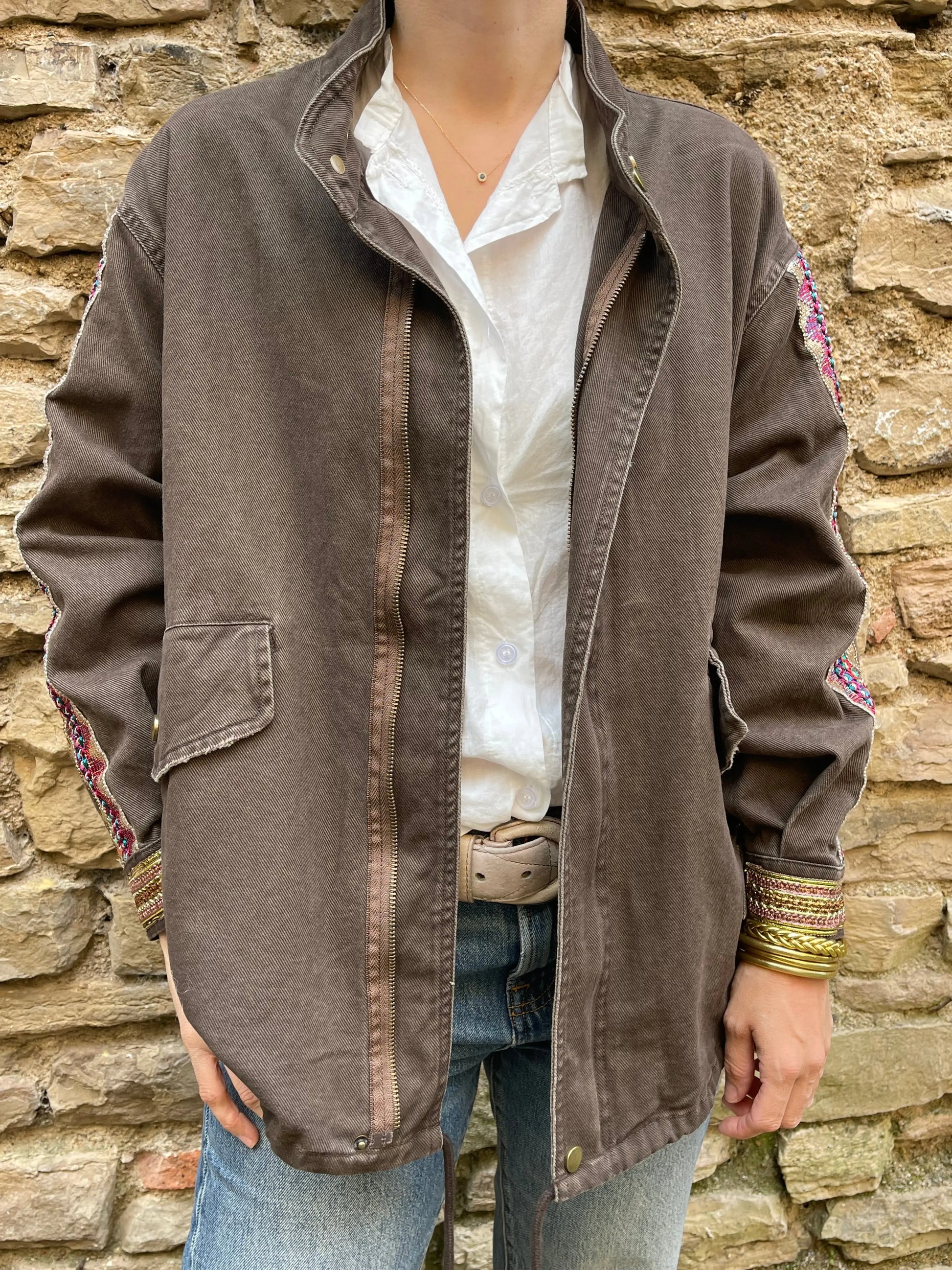 Veste LOLLY - Chocolat Marguerite