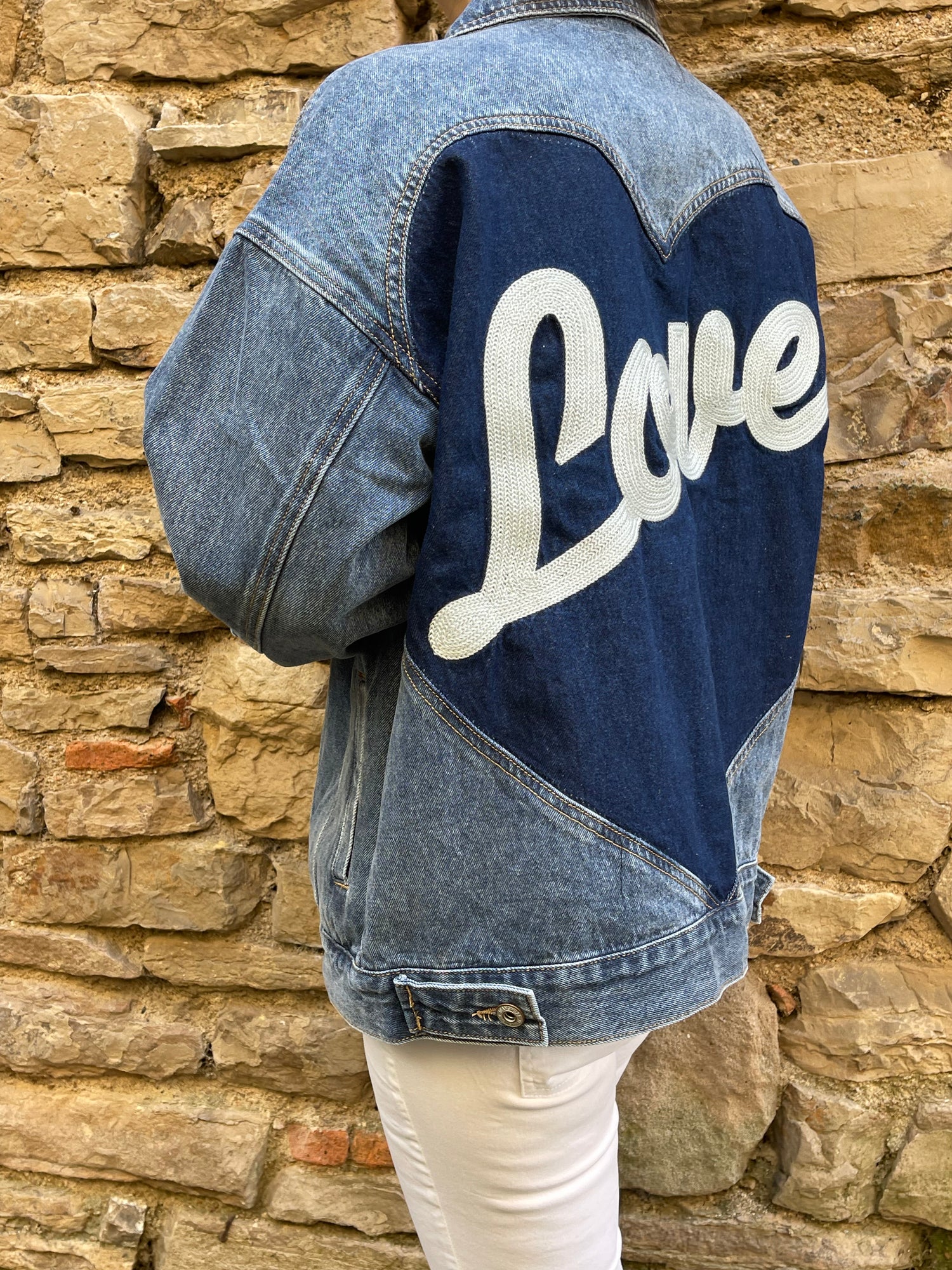 Veste LOVE - Bleu jeans Marguerite