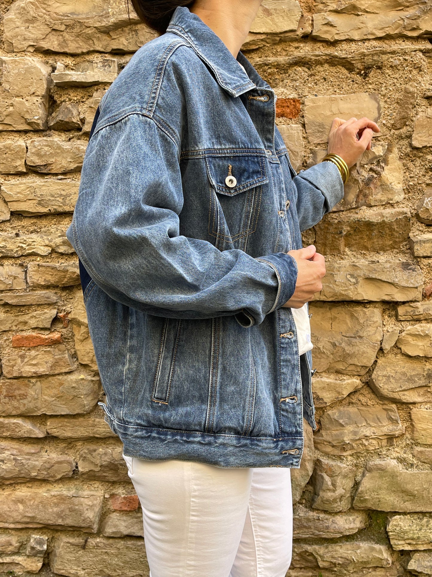 Veste LOVE - Bleu jeans Marguerite