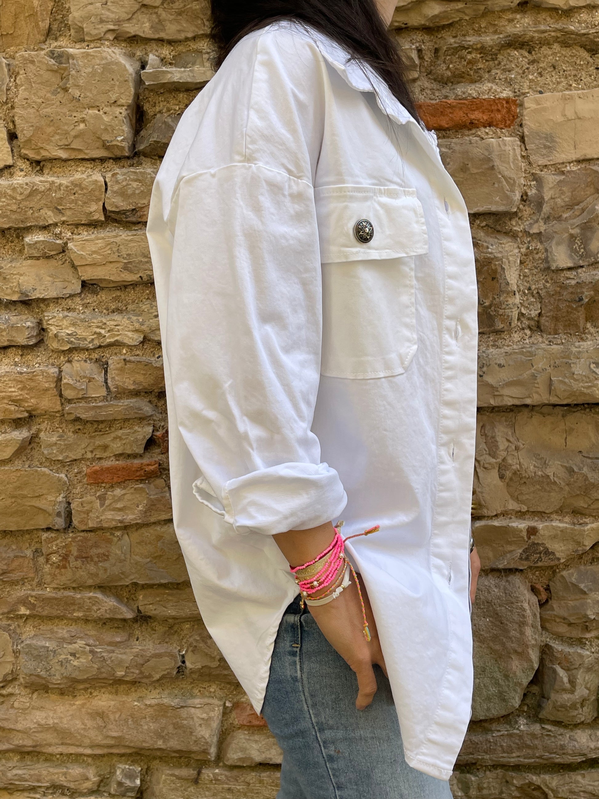 Veste SMILE - Blanche Marguerite