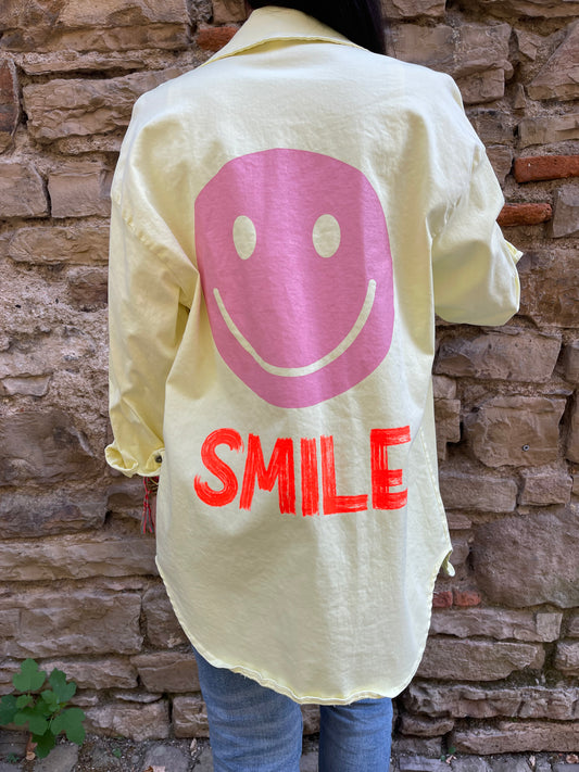 Veste SMILE - Jaune Marguerite